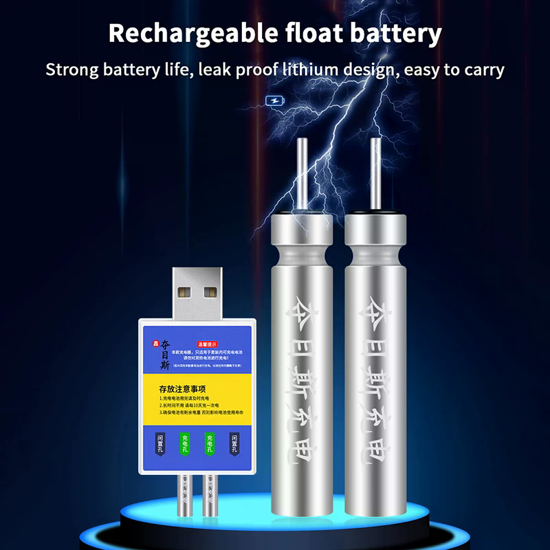 Float Rechargeable Battery CR4 - Fish Finder Charger review and price
