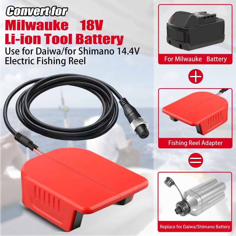 Portable Fishing Reel Adapter  - Fish Finder Battery review and price