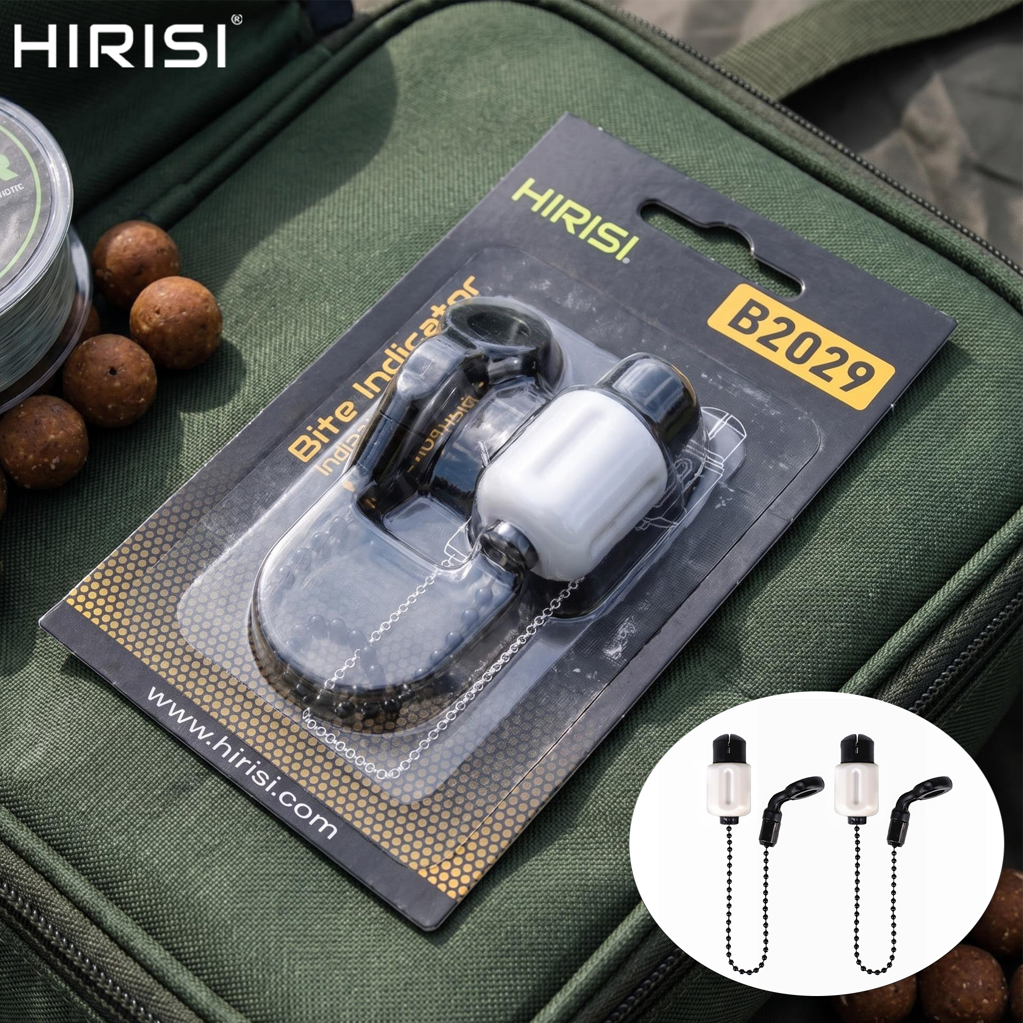 Hirisi Brass Chain Carp Fishin - Bite Indicator review and price