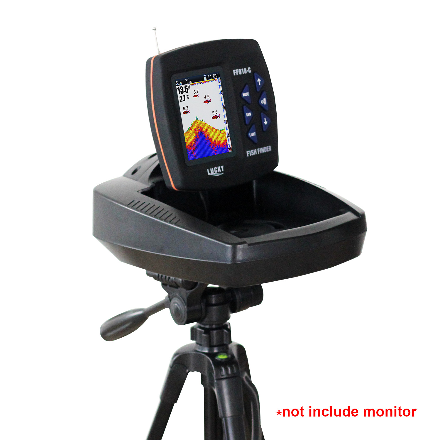 Lucky FF918 boat fish finder b - Fish Finder Transducer review and price