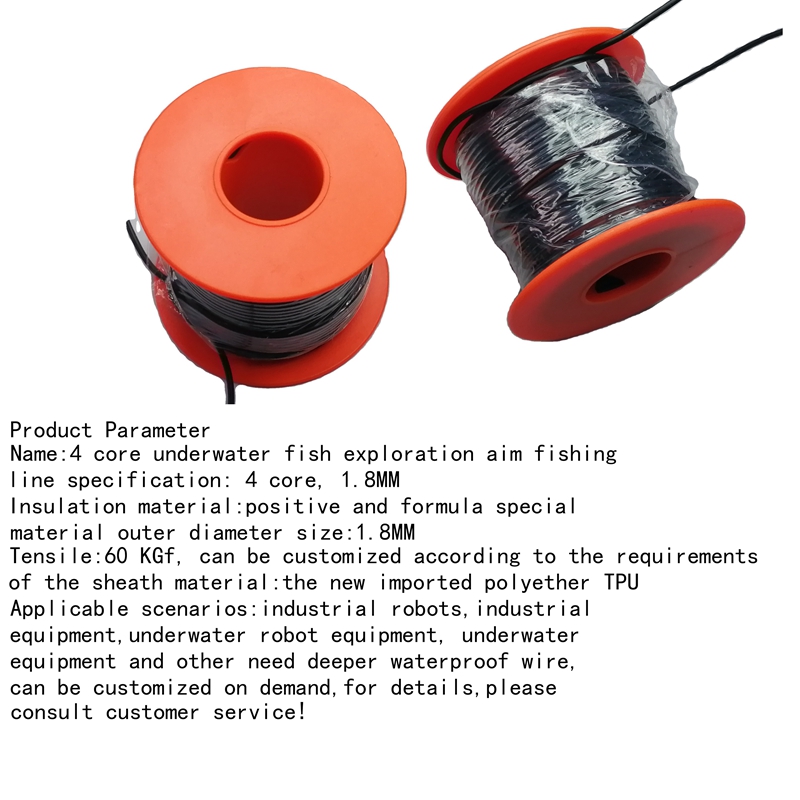 Submarine Chamber Cable 4-Core - Fishing Camera review and price