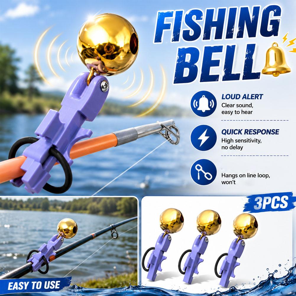 3pcs Fishing Bell High-sensiti - Bite Alarm review and price