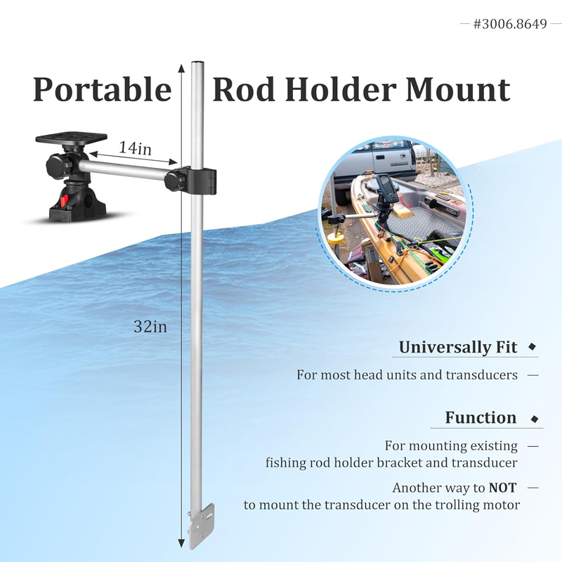 360° Rotation ,Marine Fish Fin - Fish Finder Transducer review and price