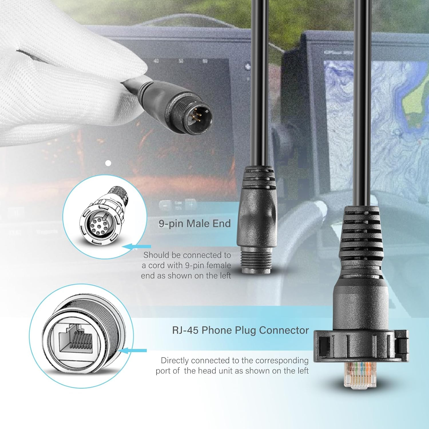 010-12531-01 Marine Network Ad - Fish Finder Cable review and price