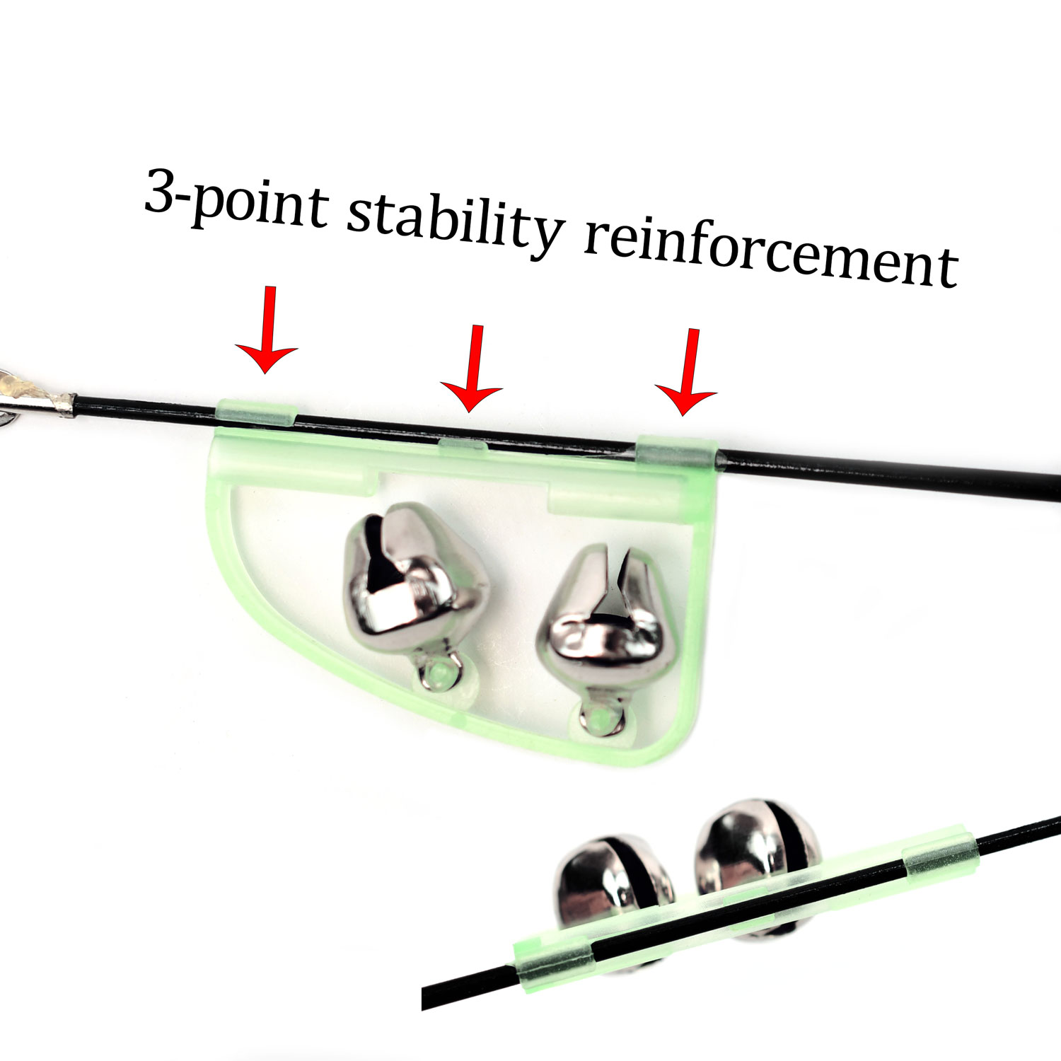 Topranc Double Bells Fishing B - Bite Indicator review and price