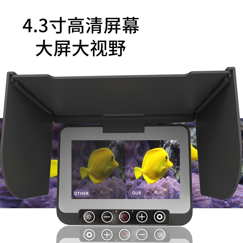 4.3Inch IPS Screen 1000TVL Und - Underwater Camera review and price