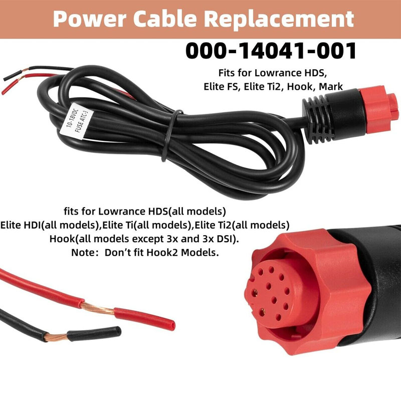 000-14041-001 HDS/Elite/Hook P - Fish Finder Cable review and price