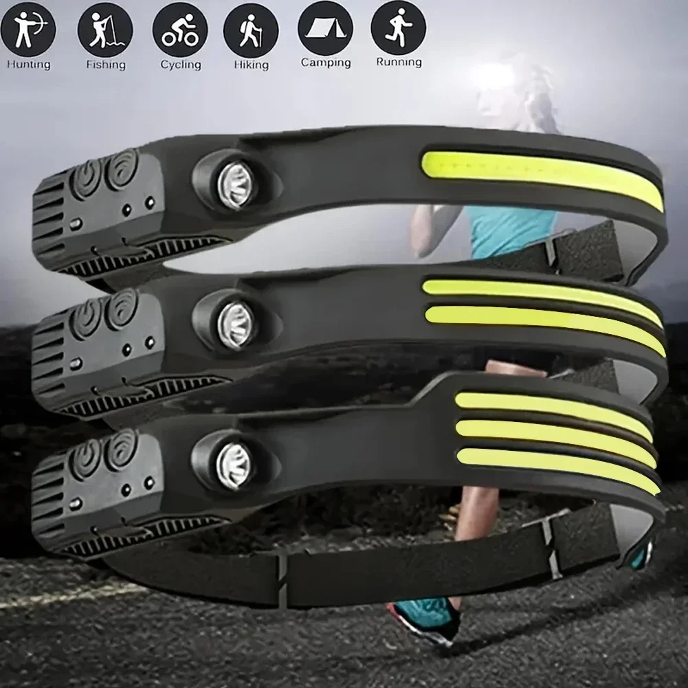 LED Sensor Headlamp USB Rechar - Fish Finder Battery review and price