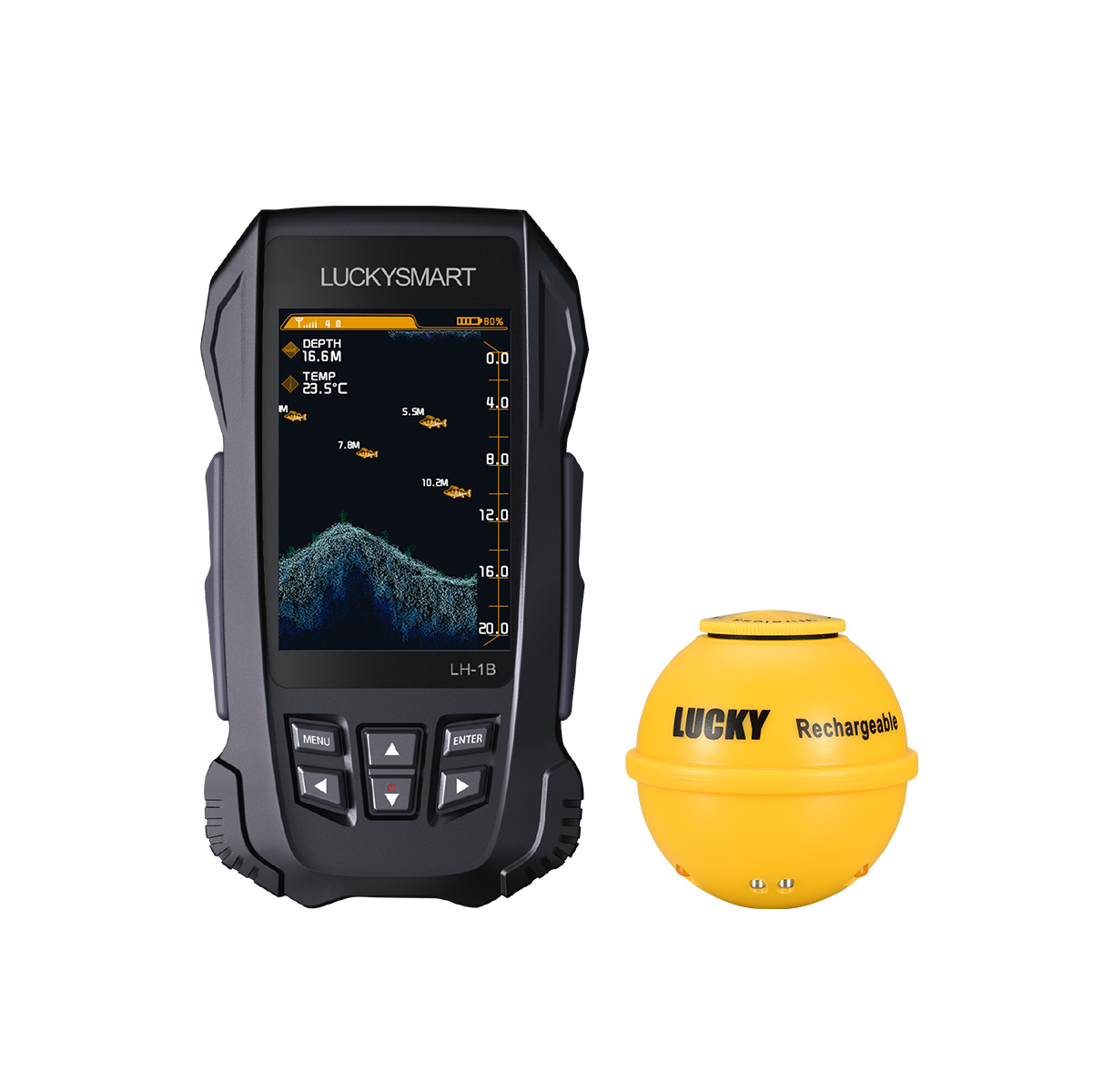 LUCKYSMART LH-1B Wireless Port - Fish Finder Portable review and price