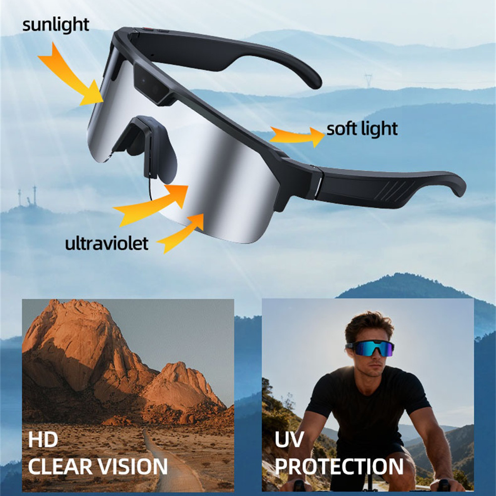 AI Smart Cycling Glasses Men W - Fishing Camera review and price